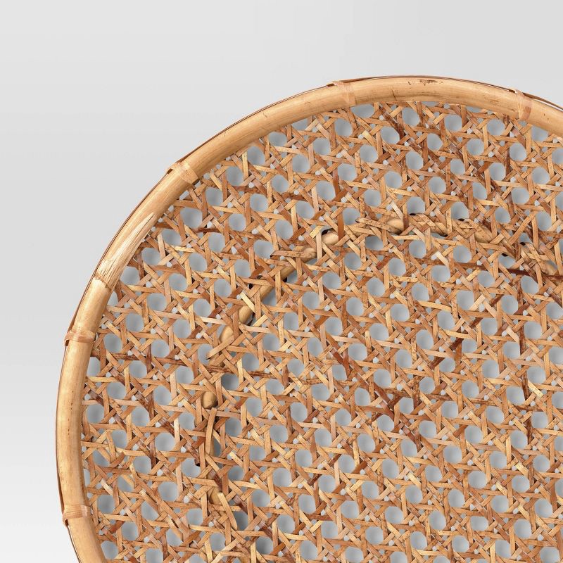 slide 4 of 5, 2pk Rattan Cane Chargers - Threshold™, 2 ct