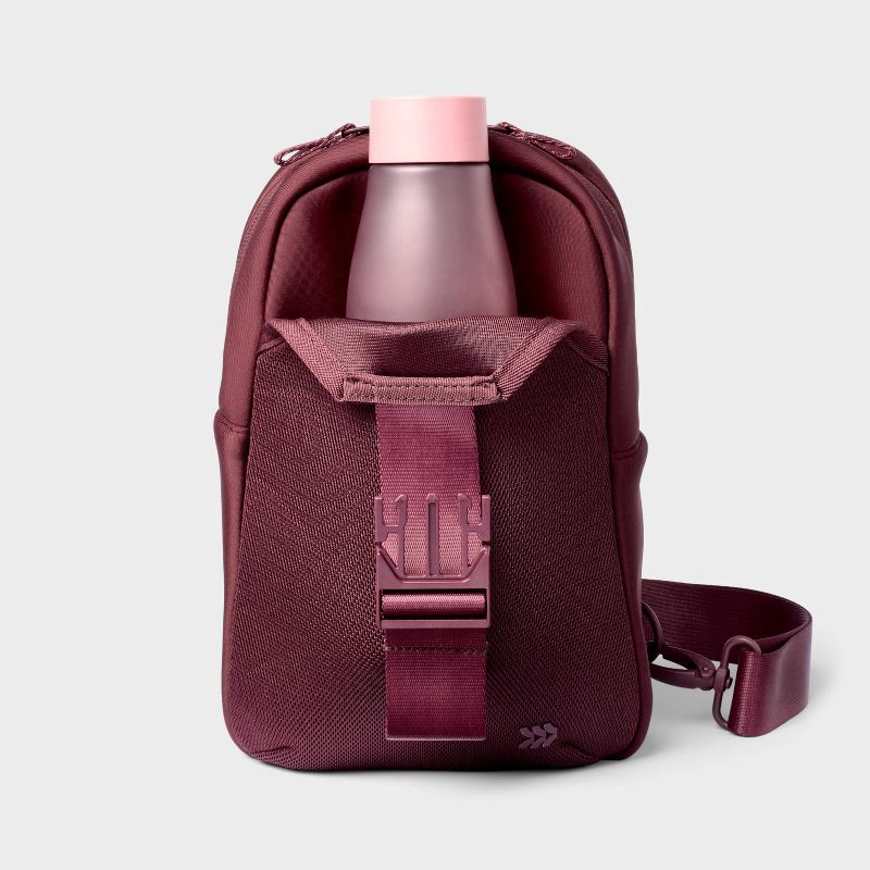 slide 3 of 3, Sling Crossbody Water bottle Bag - All In Motion™ - Maroon, 1 ct