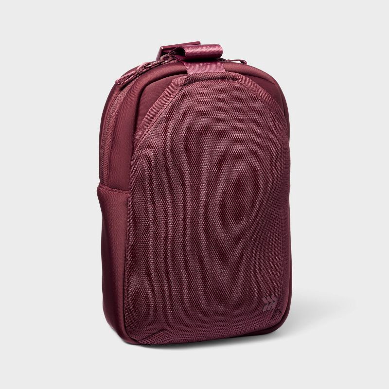 slide 1 of 3, Sling Crossbody Water bottle Bag - All In Motion™ - Maroon, 1 ct