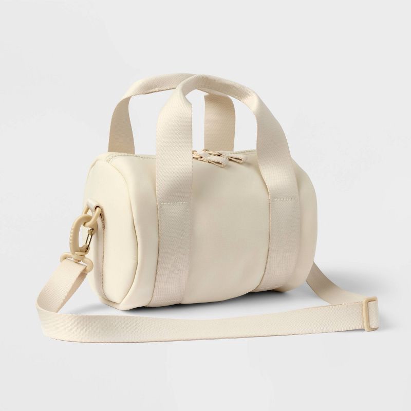 slide 2 of 4, Miniature Duffel Bag - All In Motion™ - Cream, 1 ct