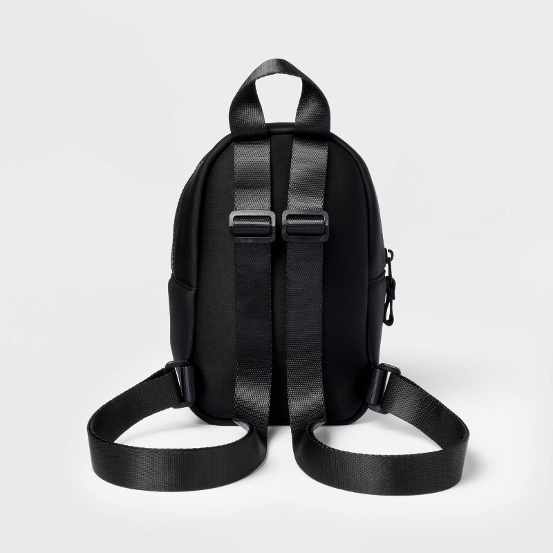 slide 2 of 4, Neoprene Mini Backpack - All In Motion™ - Black, 1 ct