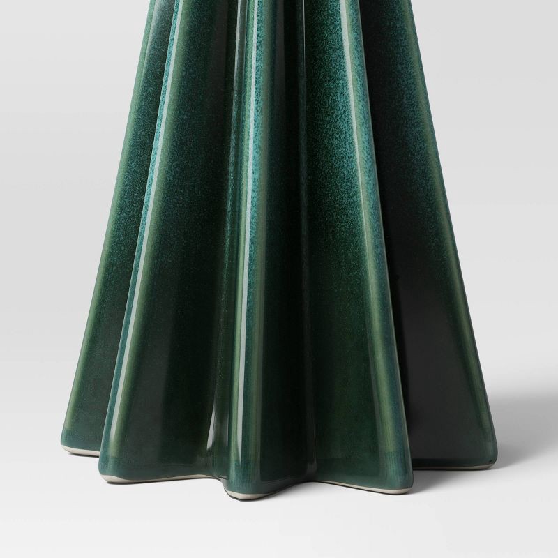 slide 3 of 3, Large Green Faceted Christmas Tree - Threshold™, 1 ct