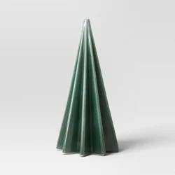 Medium Faceted Christmas Tree Green - Threshold™