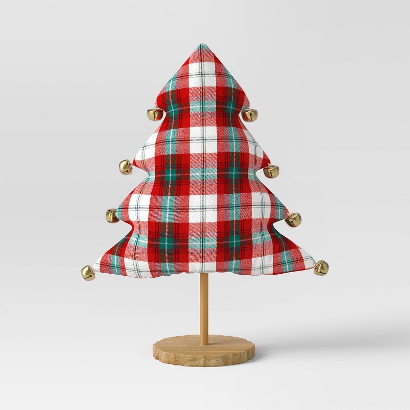 slide 1 of 3, XL Plaid Christmas Tree - Threshold™, 1 ct