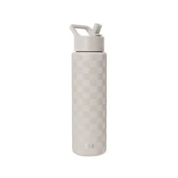 Simple Modern 30oz Summit Checkmate Water Bottle Tan