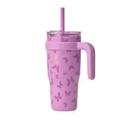 Reduce 24oz Cold1 Vacuum Insulated Stainless Steel Straw Tumbler Mug Light Purple