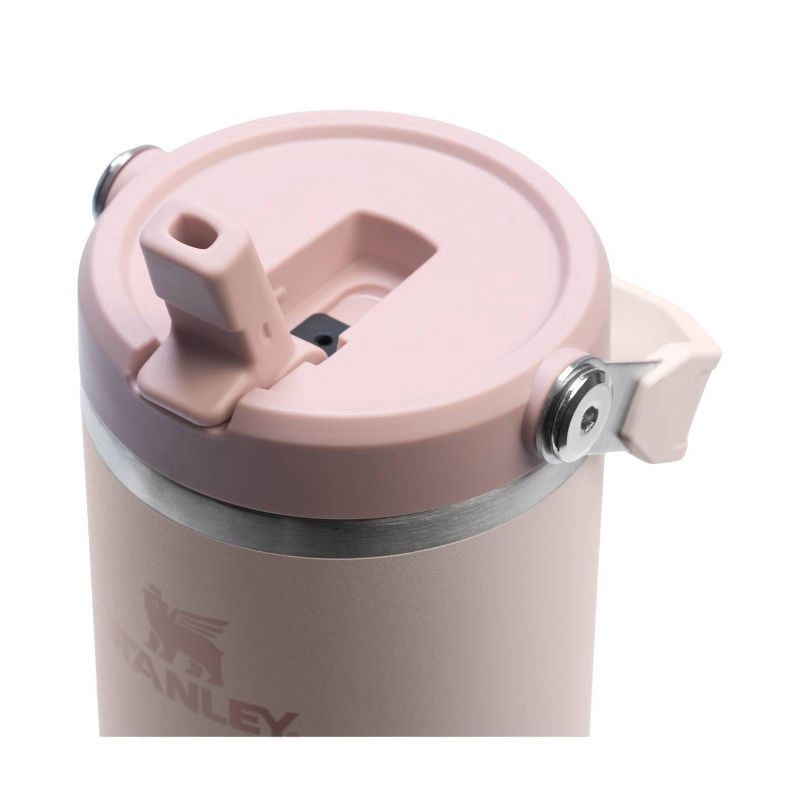 slide 3 of 3, Stanley 30 oz Stainless Steel Ice Flow 2.0 Flip Straw Tumbler Rose Quartz, 30 oz