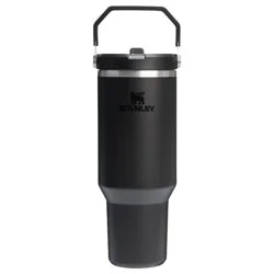 Stanley 40 oz Stainless Steel Ice Flow Flip Straw Tumbler Black 2.0