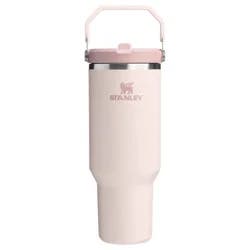 Stanley 40 oz Stainless Steel Ice Flow Flip Straw Tumbler Rose Quartz