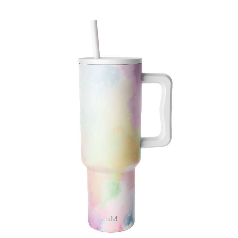 slide 1 of 3, Simple Modern 40oz Trek Cotton Candy Lidded Tumbler, 40 oz