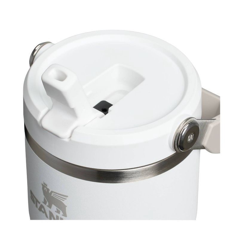 slide 3 of 3, Stanley 20 oz Stainless Steel Ice Flow 2.0 Flip Straw Tumbler Frost, 20 oz