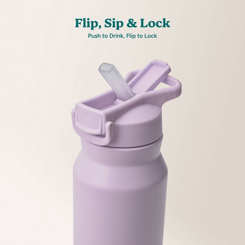 slide 5 of 6, Reduce 32 oz Hydrate Pro Vacuum Insulated Stainless Steel Water Bottle Lilac Bud, 32 oz