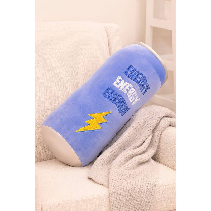 slide 3 of 3, PM&J Home 22"' Weighted Energy Drink Stuffed Plush, 1 ct