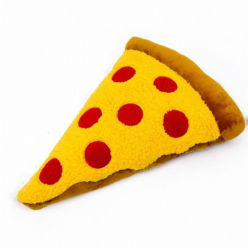 slide 1 of 3, PM&J Home 5" Weighted Pizza Stuffed Plush, 1 ct