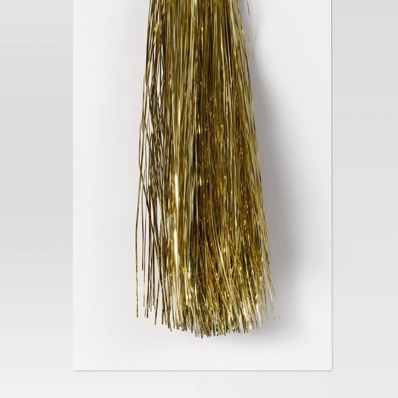 slide 3 of 3, 4pk Christmas 1000ct Tinsel Icicle Champagne - Wondershop™, 4 ct, 1000 ct