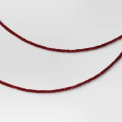 15' Soft and Silky Tinsel Christmas Garland - Wondershop™