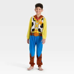 Boys' Toy Story Woody Union Suit - Blue L