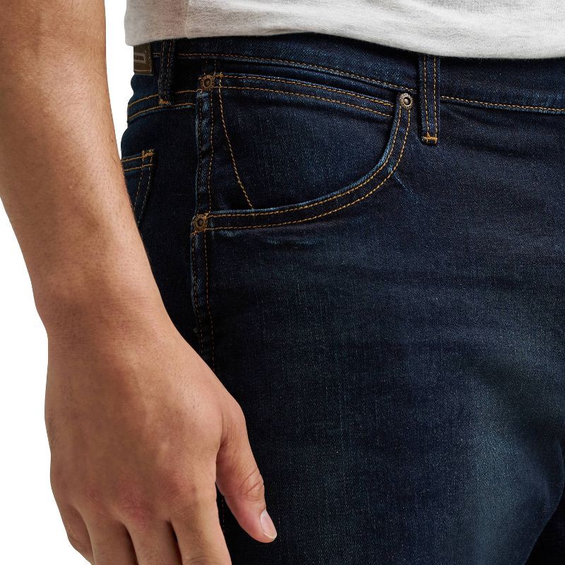 slide 5 of 6, Wrangler Men's Relaxed Fit Bootcut Jeans - Dark Indigo 38x32, 1 ct