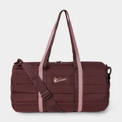 Champion Billie Quilted Duffel - Dark Medium Ruby