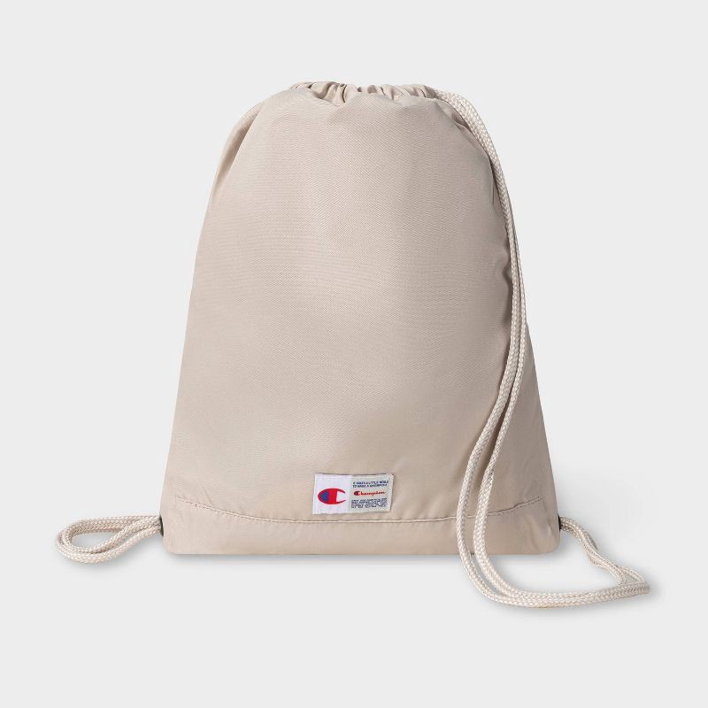 slide 2 of 2, Champion Method Carry Sack Drawstring Bag - Beige, 1 ct