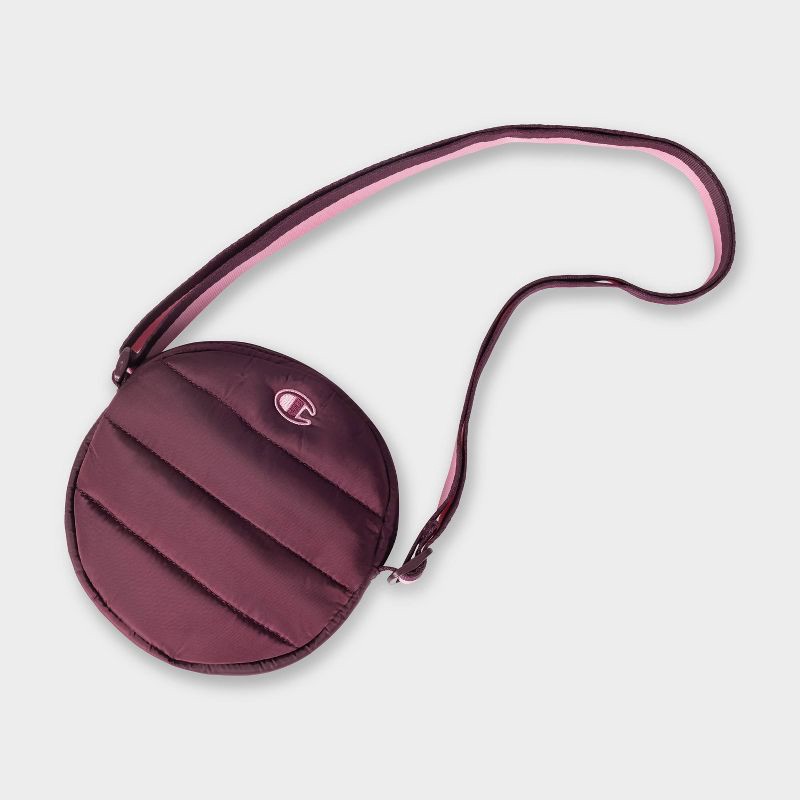 slide 3 of 4, Champion Billie Quilted Cross Body - Dark Purple, 1 ct