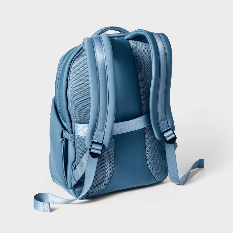 slide 2 of 5, Faux Neoprene Backpack - All in Motion™ - Dusty Navy, 1 ct