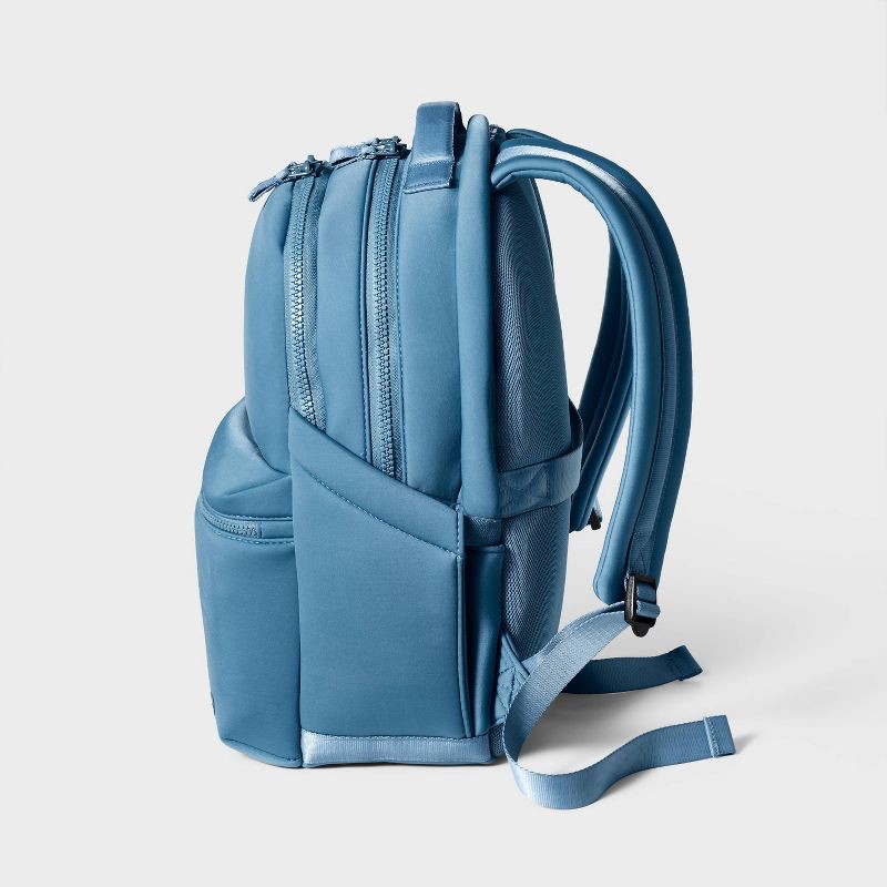 slide 4 of 5, Faux Neoprene Backpack - All in Motion™ - Dusty Navy, 1 ct