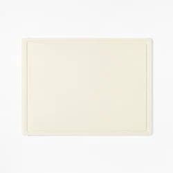 15"x20" Non Slip Recycled Poly Cutting Board Vintage Cream - Figmint™
