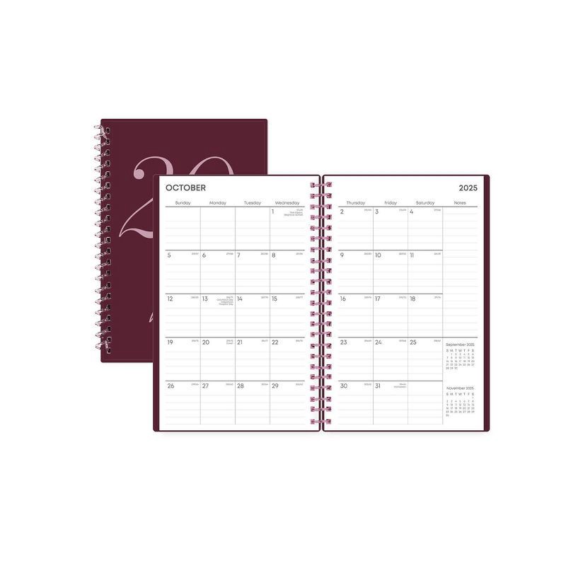slide 4 of 11, Blue Sky 2026 Weekly/Monthly Month Planning Calendar 5"x8" Elvy, 1 ct