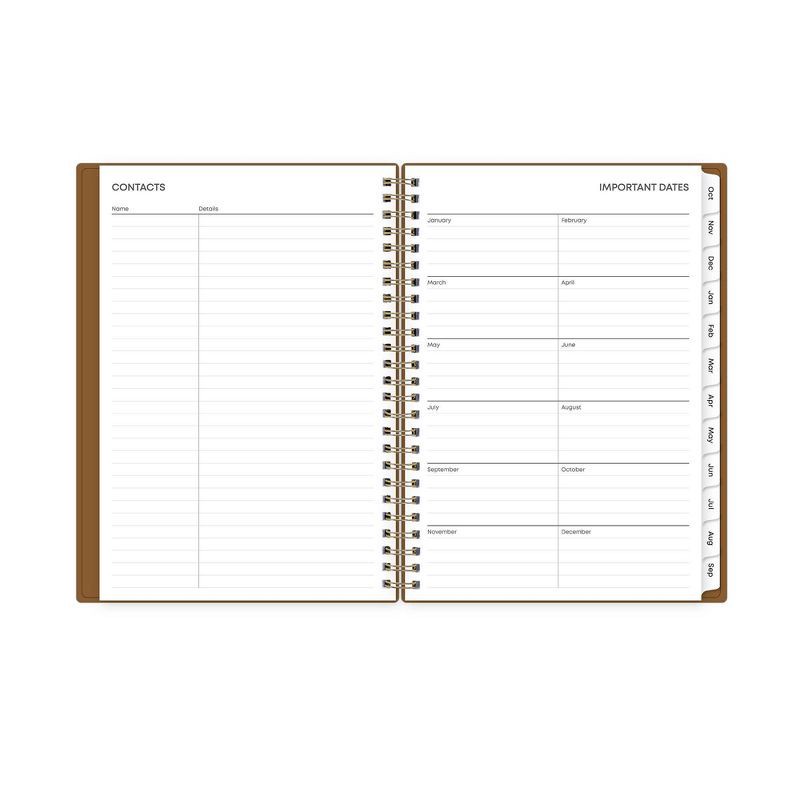 slide 8 of 13, Blue Sky 2026 Weekly/Monthly 15 Months Planning Calendar and Notes 5.875"x8.625" Mocha Mousse, 1 ct