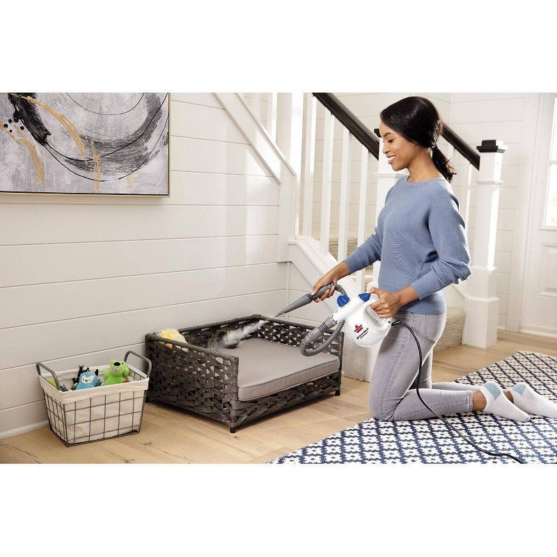 slide 5 of 5, BISSELL SteamShot OmniReach Portable Cleaner 4171F 0.2" Cleaning Path White, 1 ct