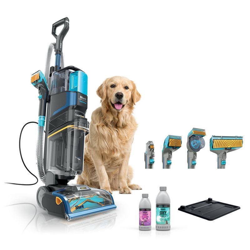 slide 1 of 10, Shark CarpetXpert HairPro with StainStriker, Deep Carpet, Rug & Upholstery Cleaner, Stain Eliminator Gray EX301TGT, 1 ct