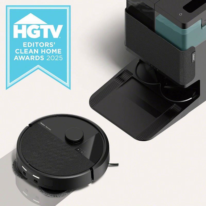 slide 3 of 11, iRobot Roomba Plus 405 (G185) Combo Vacuum & Mop + AutoWash Dock Dual Spinning Pads, Smart & Fast Mapping Black, 1 ct