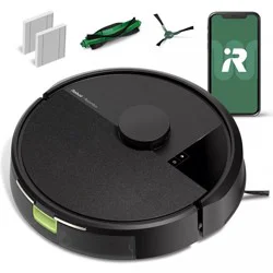 iRobot Roomba 105 Vacuum - Easy-to-Use, Intense Power-Lifting Suction, LiDAR Navigation, Multi-Surface Cleaning, Cleans in Neat Rows, Self-Charging
