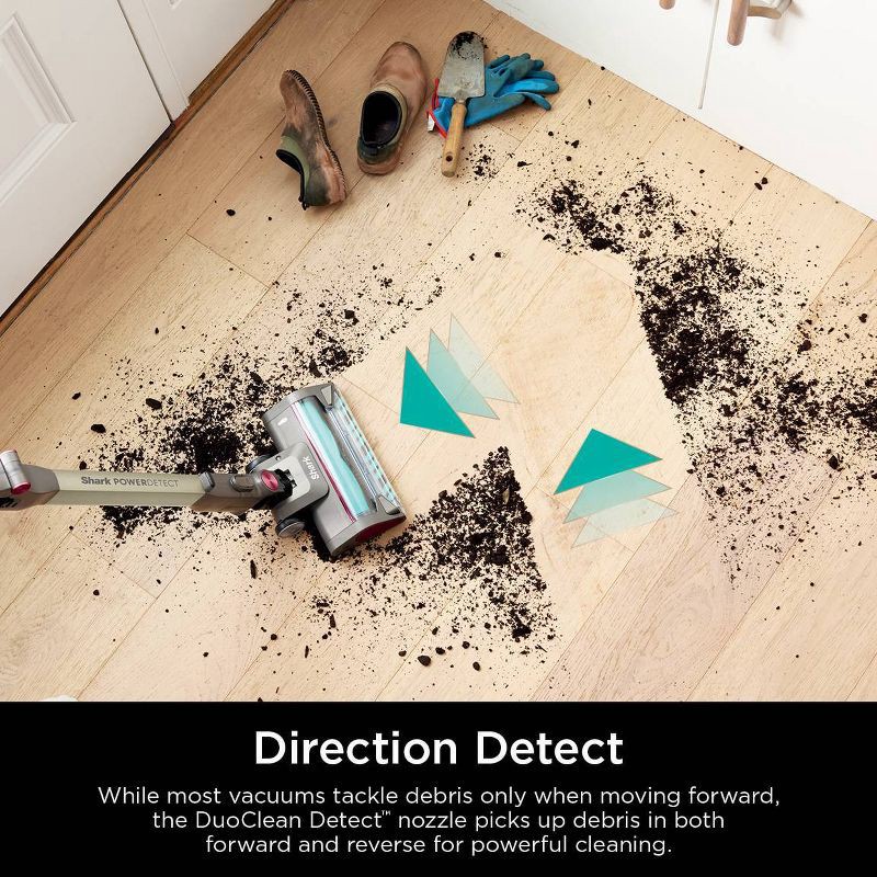 slide 6 of 10, Shark PowerDetect Clean & Empty Cordless Stick Vacuum & Auto-Empty System with HEPA White IP3252, 1 ct