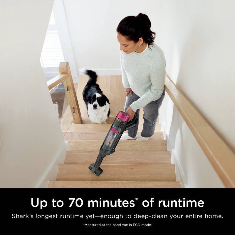 slide 7 of 10, Shark PowerDetect Clean & Empty Cordless Stick Vacuum & Auto-Empty System with HEPA White IP3252, 1 ct