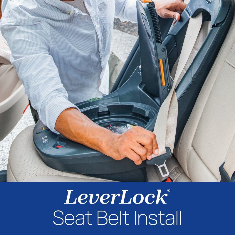 slide 4 of 15, Chicco Fit360 ClearTex Rotating Convertible Car Seat - Obsidian, 1 ct