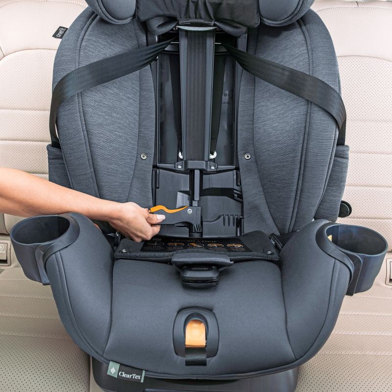 slide 20 of 22, Chicco OneFit LX ClearTex All-in-One Convertible Car Seat - Smoke, 1 ct