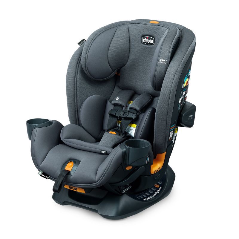 slide 1 of 22, Chicco OneFit LX ClearTex All-in-One Convertible Car Seat - Smoke, 1 ct