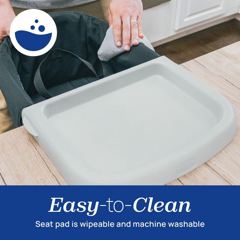 slide 5 of 9, Chicco FastLock Go Hook-On Chair - Black, 1 ct