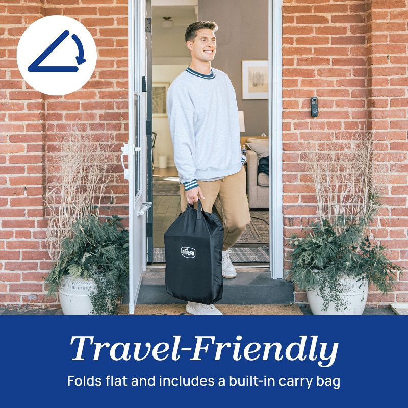 slide 6 of 9, Chicco FastLock Go Hook-On Chair - Black, 1 ct