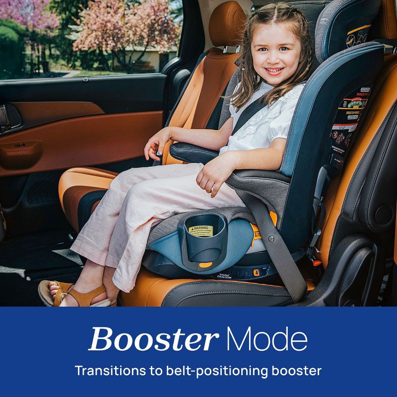 slide 2 of 15, Chicco MyFit ClearTex Harness + Booster Seat - Raven, 1 ct