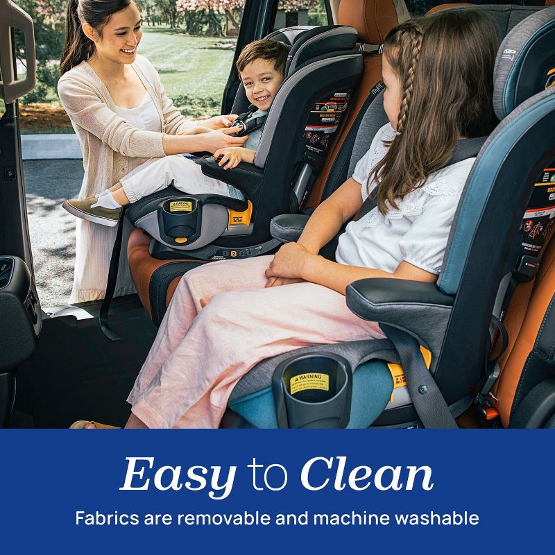 slide 13 of 15, Chicco MyFit ClearTex Harness + Booster Seat - Raven, 1 ct