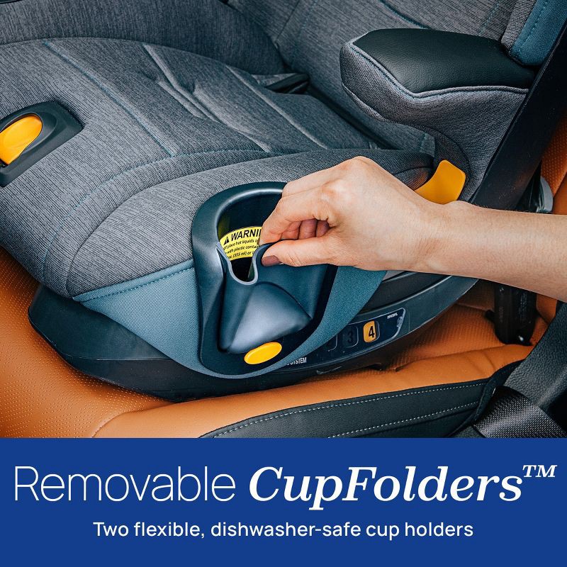 slide 9 of 15, Chicco MyFit ClearTex Harness + Booster Seat - Raven, 1 ct