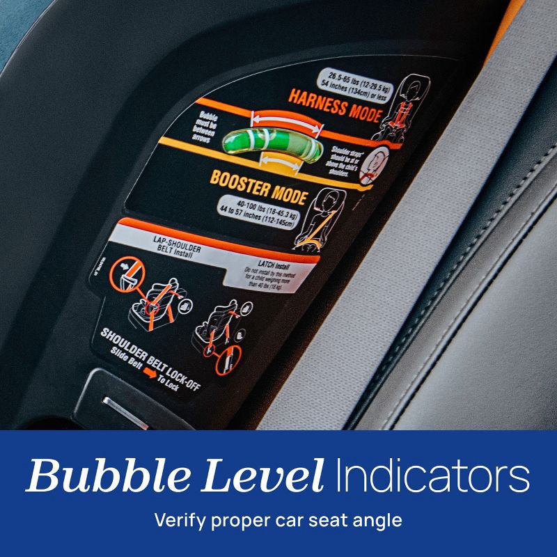 slide 10 of 15, Chicco MyFit ClearTex Harness + Booster Seat - Raven, 1 ct