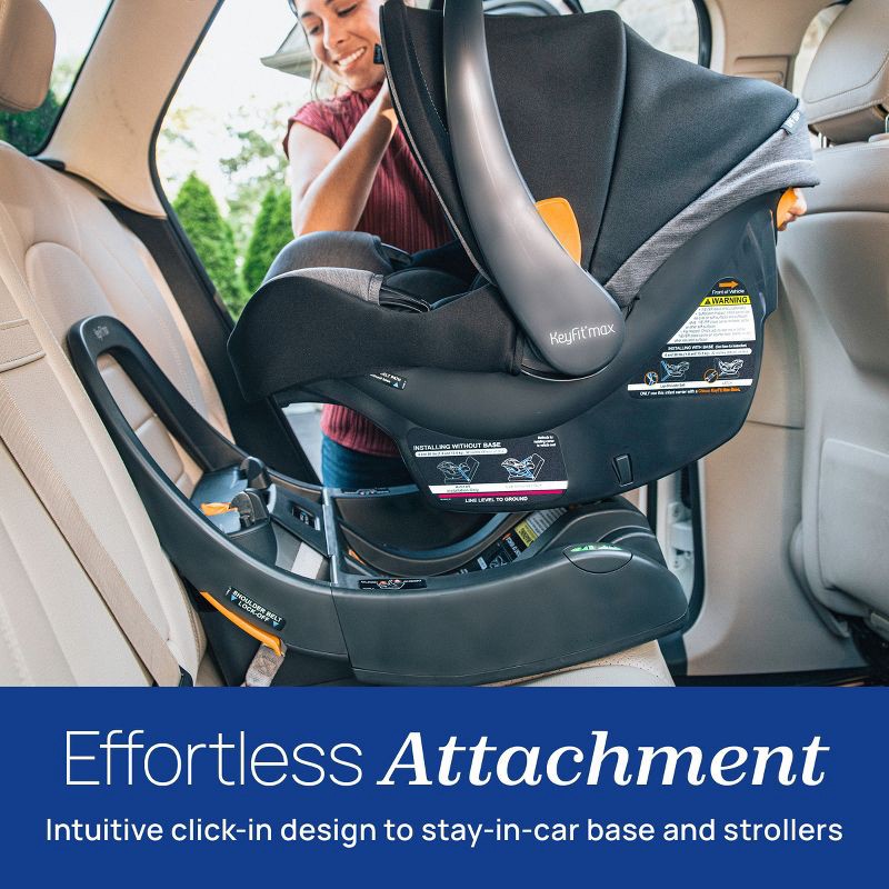 slide 9 of 12, Chicco KeyFit Max ClearTex Infant Car Seat - Ebony, 1 ct