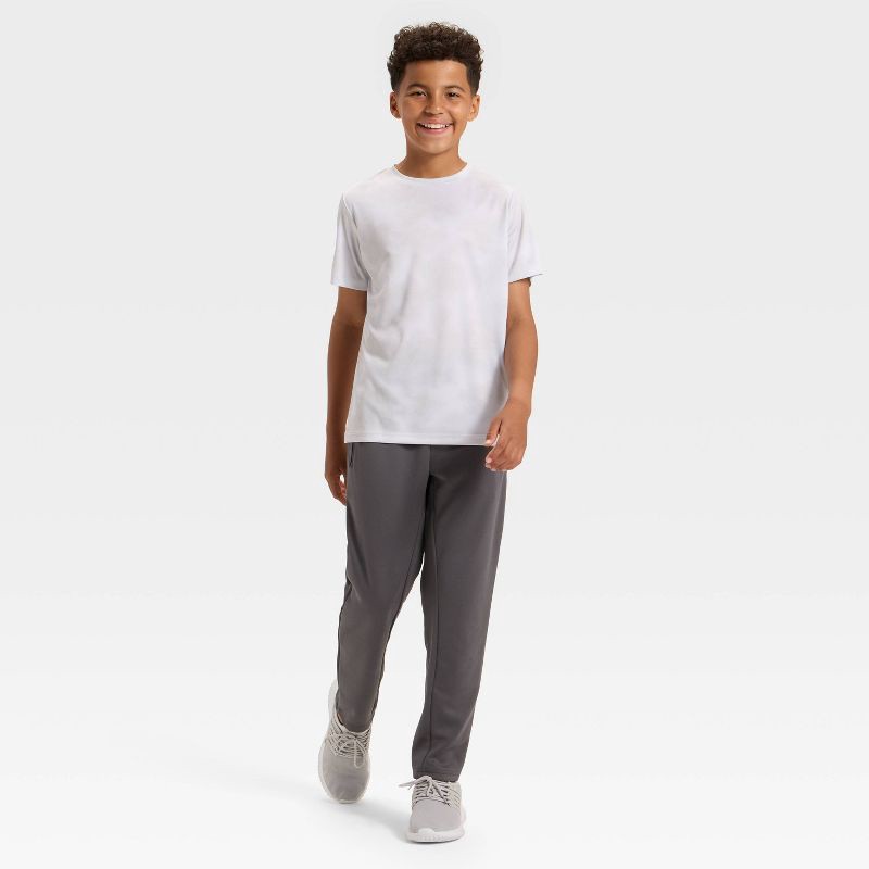 slide 3 of 3, Boys' Performance Jogger Pants - All In Motion™ Gray XS, 1 ct