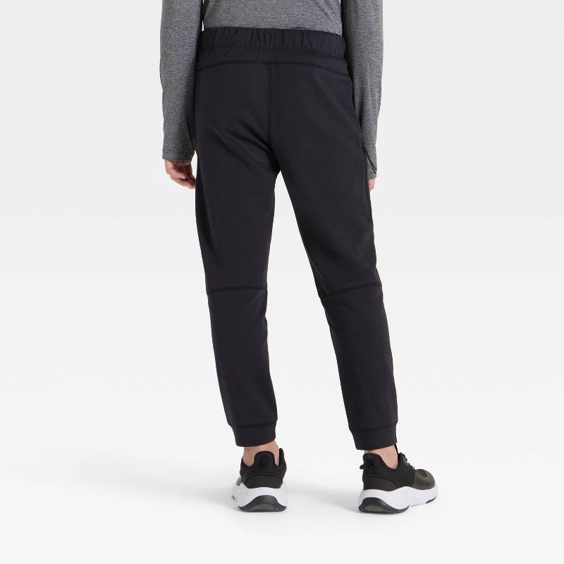 slide 2 of 3, Boys' Siro Ponte Jogger Sweatpants - All In Motion™ Black XS, 1 ct