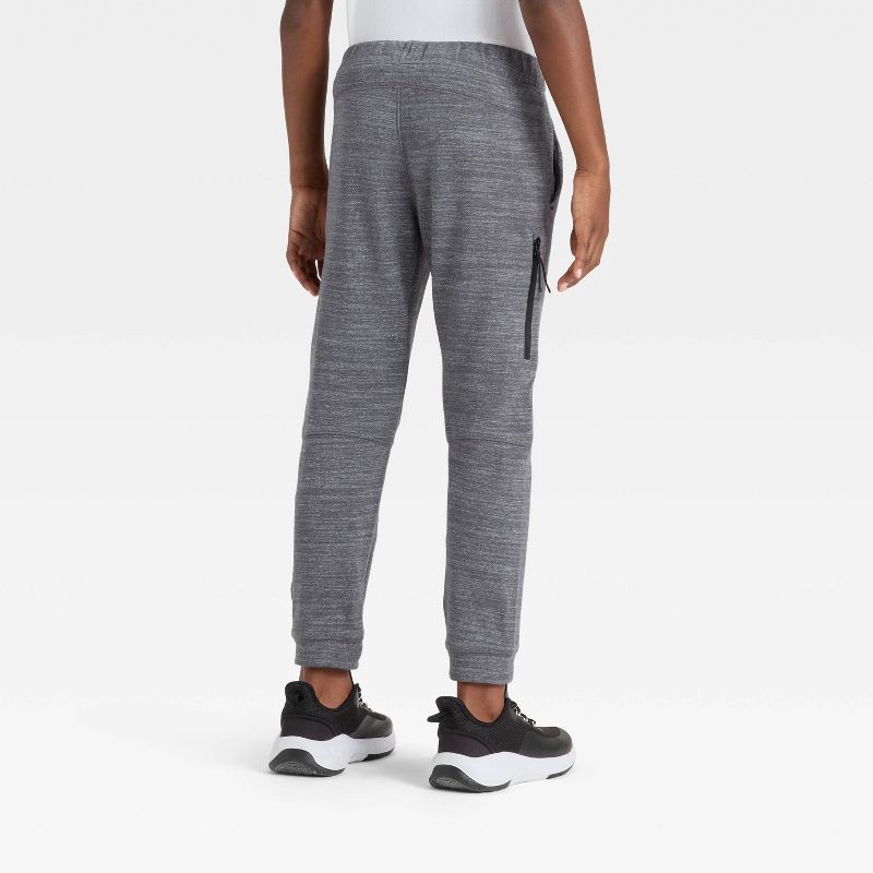 slide 2 of 3, Boys' Siro Ponte Jogger Sweatpants - All In Motion™ Gray M, 1 ct