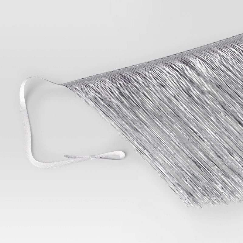 slide 3 of 3, 6' Christmas Iridescent Tinsel Fringe Garland - Wondershop™, 1 ct